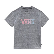 Girls Flying V Crew T-Shirt / Grey Heather/Lilas - firstmasonicdistrict