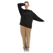 Flying V OS FT Long Sleeve Crew Sweater / Black - firstmasonicdistrict