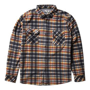 Eco-Zy Long Sleeve Mens Polar Flannel Shirt - Dark Naval - firstmasonicdistrict