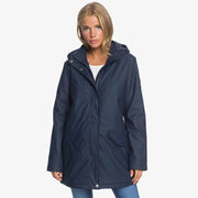 Downtown Calling Waterproof Hooded Rain - Mood Indigo - firstmasonicdistrict