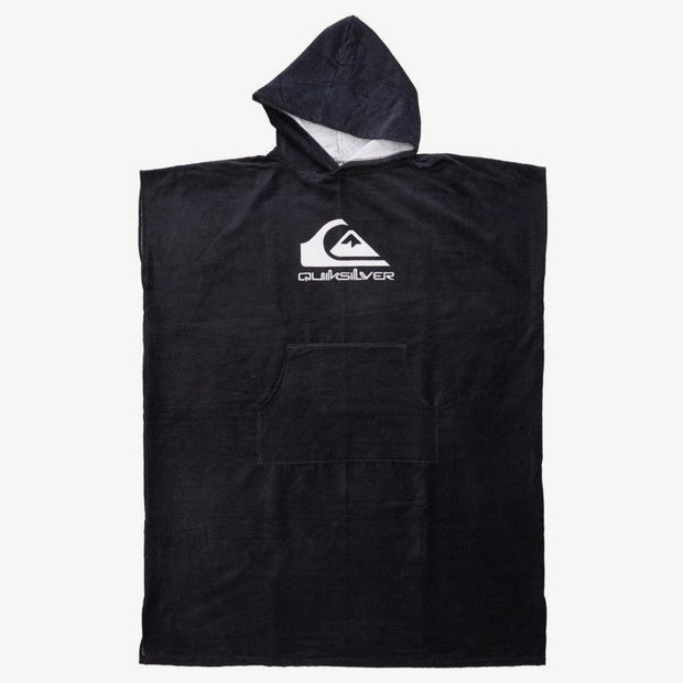 Hoody Towel - Mens Surf Poncho - One Size - Black - firstmasonicdistrict