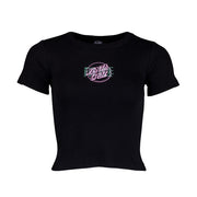 Womens T-Shirt / Crime Hand T-Shirt / Black - firstmasonicdistrict