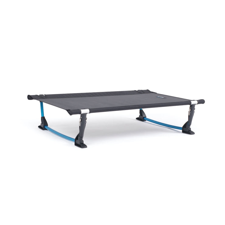 Elevated Dog Cot - Regular - Black/Cyan Blue - firstmasonicdistrict