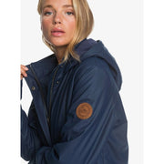 Downtown Calling Waterproof Hooded Rain - Mood Indigo - firstmasonicdistrict