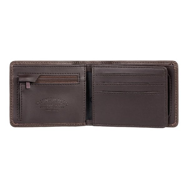 Mac Tri-Fold Leather Wallet - Mens Wallet (Medium) - Chocolate Brown - firstmasonicdistrict