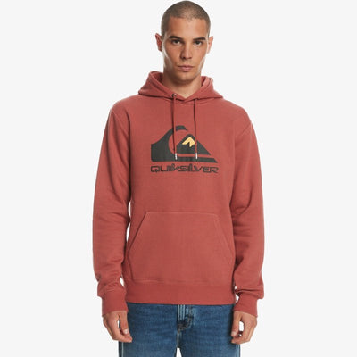 Big Logo Pullover Hoodie - Mens Hoodie - Marsala - firstmasonicdistrict