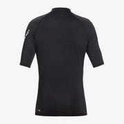 All Time Short Sleeve UPF 50 Rash Vest - Mens Surf Shirt/Rashguard - Black - firstmasonicdistrict