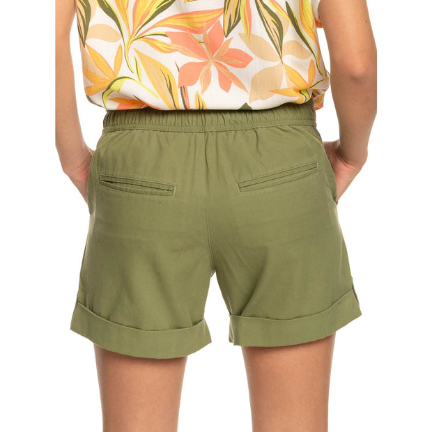 Life is Sweeter Shorts - Womens Shorts - Loden Green - firstmasonicdistrict