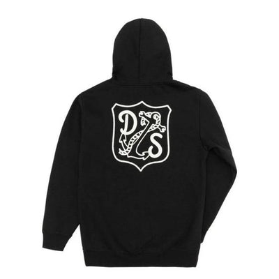 Rossby Fleece - Mens Hooded Sweatshirt - Black - firstmasonicdistrict