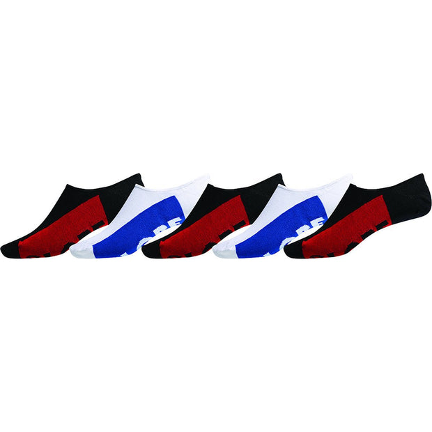 Invisible Sock 5 Pack - Black/White - 7-11 - firstmasonicdistrict