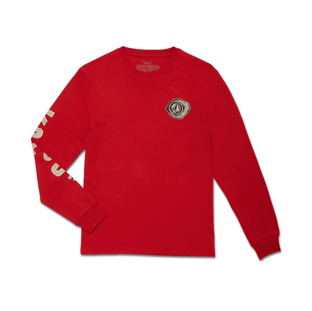 Sick 180 LSE Boys Long Sleeve T-Shirt - Red - firstmasonicdistrict