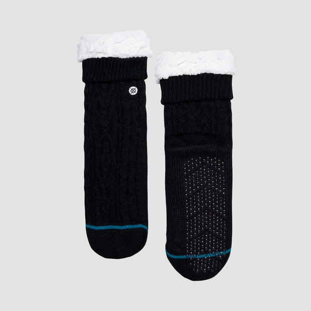 Rowan Slipper Socks / Black - firstmasonicdistrict