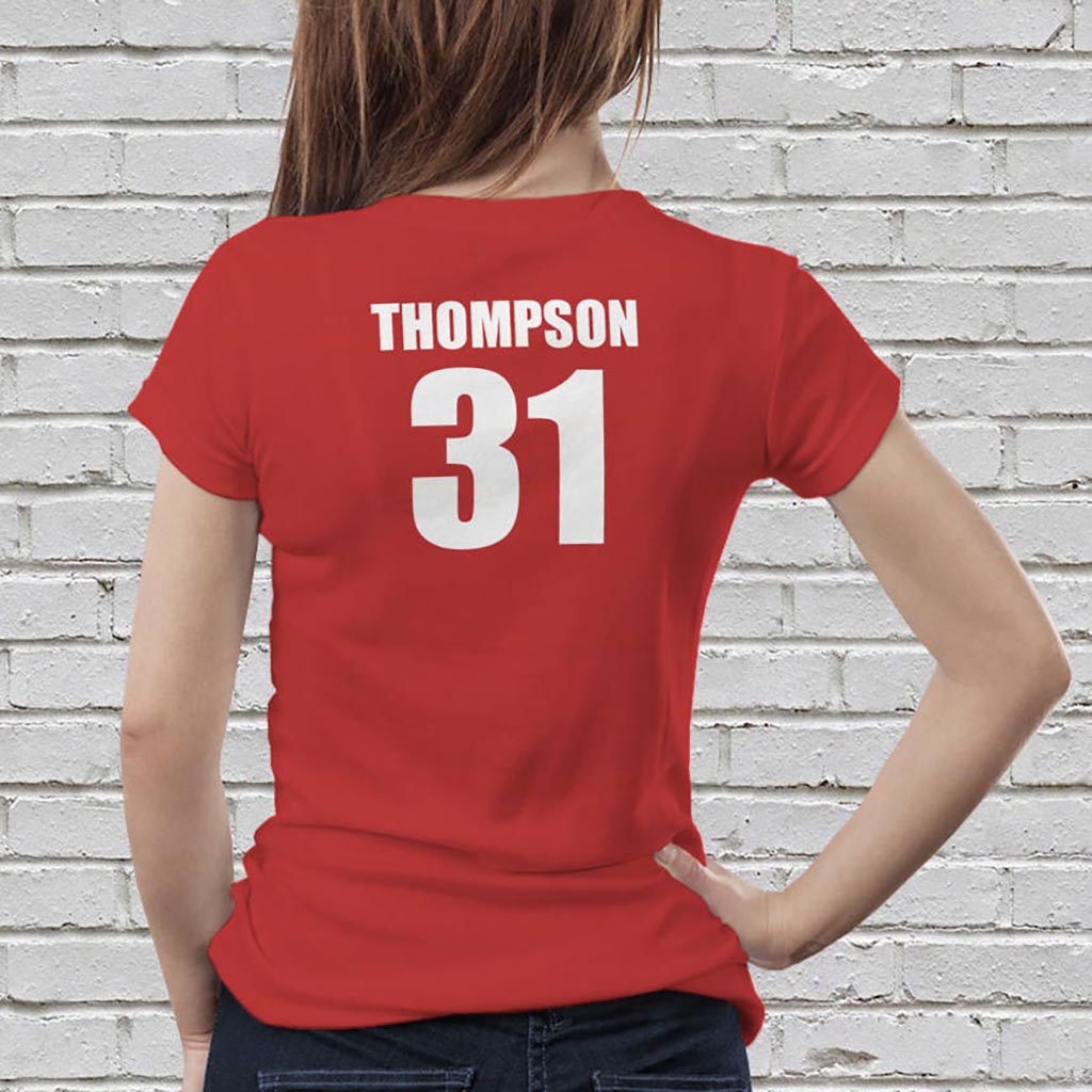 personalised womens england football shirts