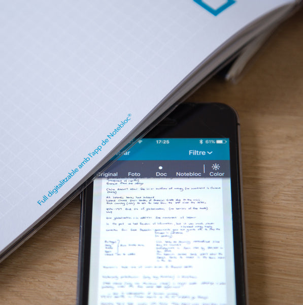 Notebloc cuaderno móvil app