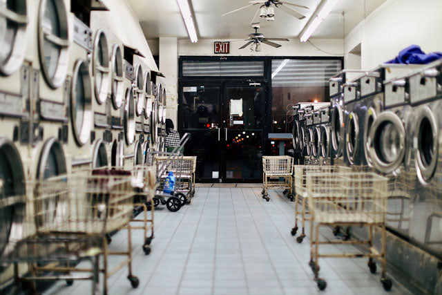 laundromat late night accessibility coin counter