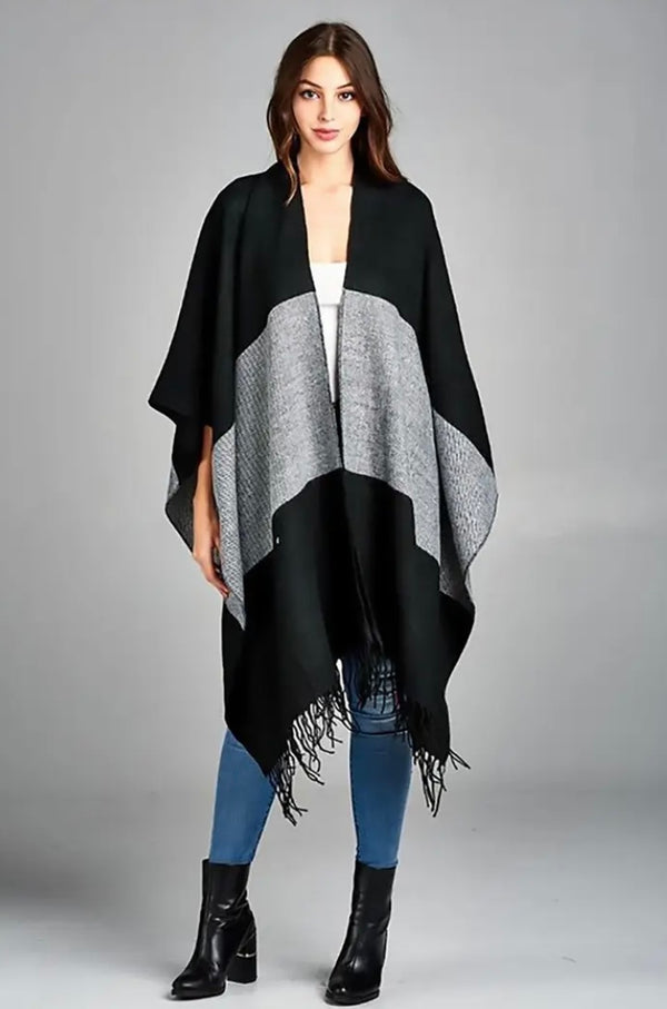 Fjord Uitrusten Einde Christian poncho - D.N.A. Couture