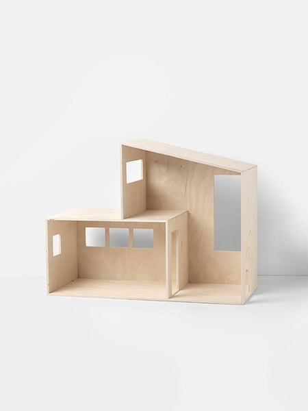 plywood dolls house