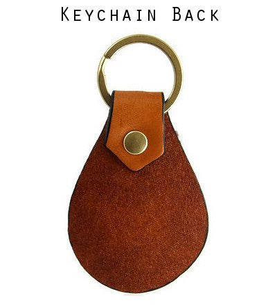 Leather Key Chain Back