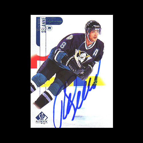 teemu selanne autograph