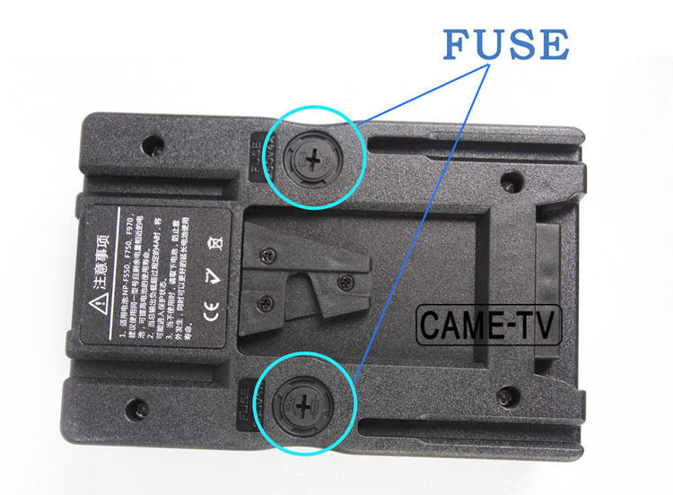 Video Light V-Mount Battery Converter Plate