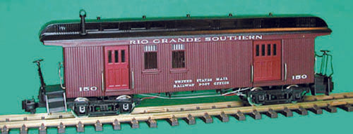 Rio Grande Southern Postal Car