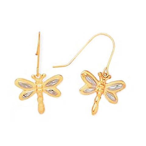 Katarina.com - Fun Jewelry | Dragonfly Diamond Earrings | Funky Jewelry | Happy Jewelry