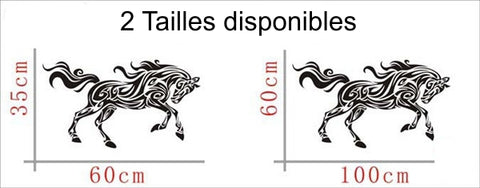 Sticker chevaux