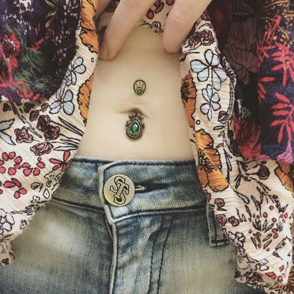 A Belly Button Piercing 