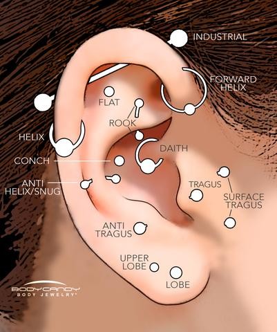 The Flat What You Need To Know About This Cartilage Piercing Bodycandy