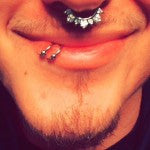 captive ring lip ring septum ring piercing