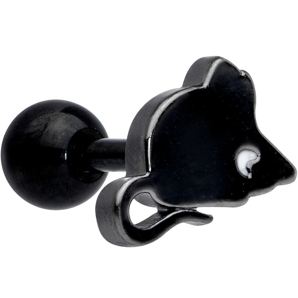 Black Mouse Cartilage Tragus Earring 