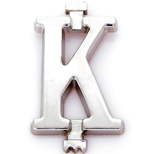 initial belt buckle letter