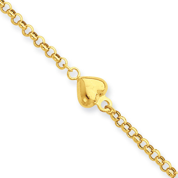 14 carat gold ankle bracelets