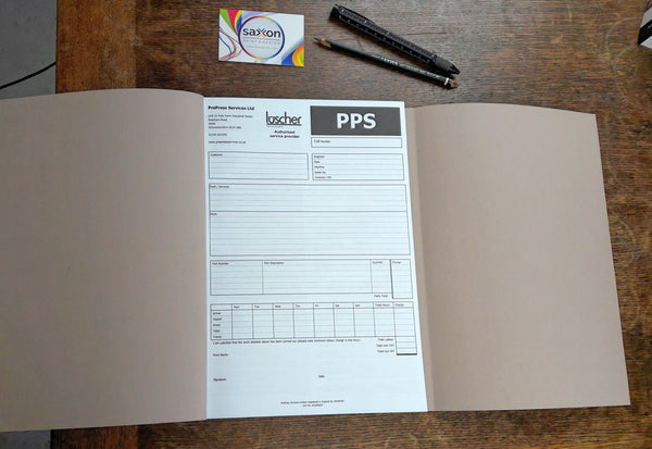 NCR No Carbon Required Pad with writing shield