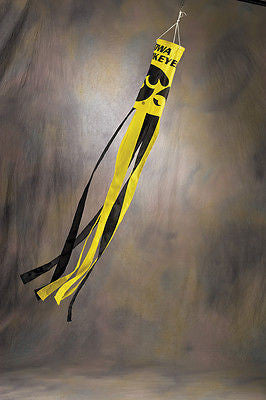 NCAA Iowa Hawkeyes Wind Sock Novelty 5 x 60in 
