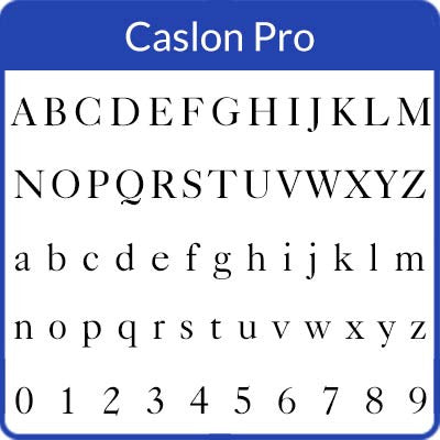 Caslon Pro
