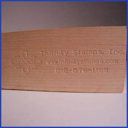 Wood Plate Stamp