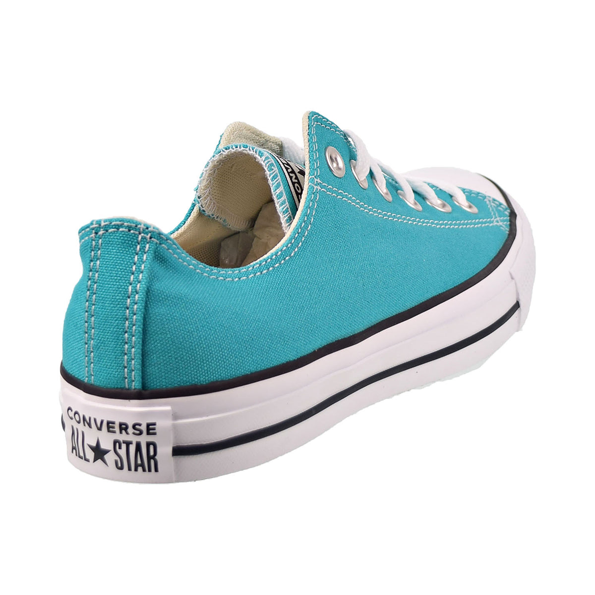 turquoise green converse