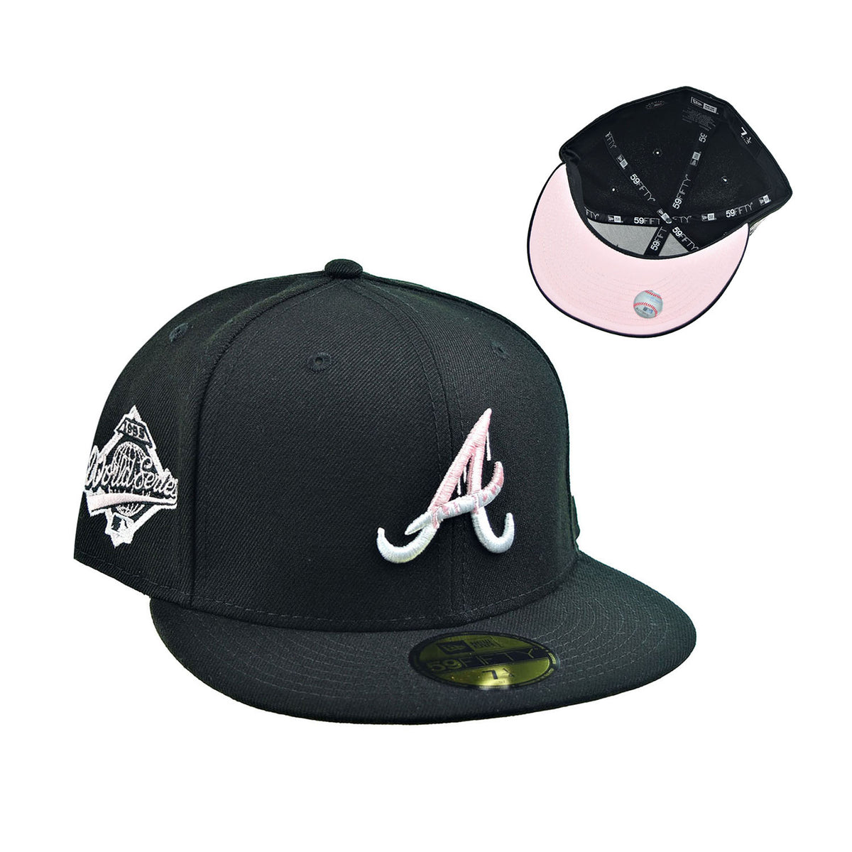 braves pink hat