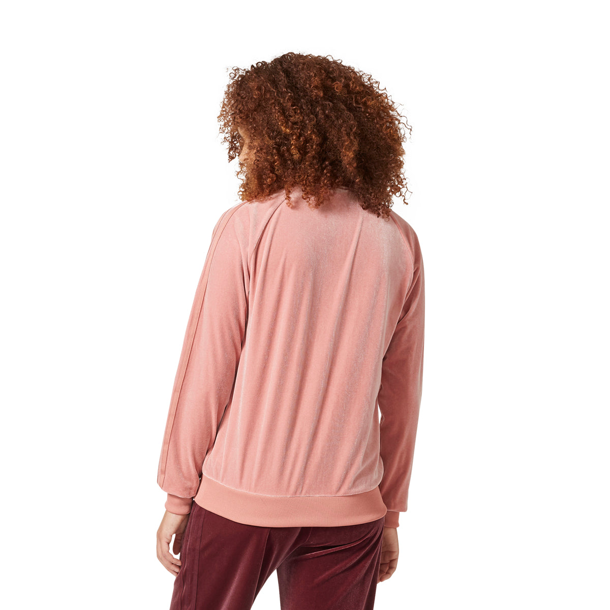 Dem narre kreativ Adidas Originals Velvet Vibes SST Track Jacket Women's Raw Pink
