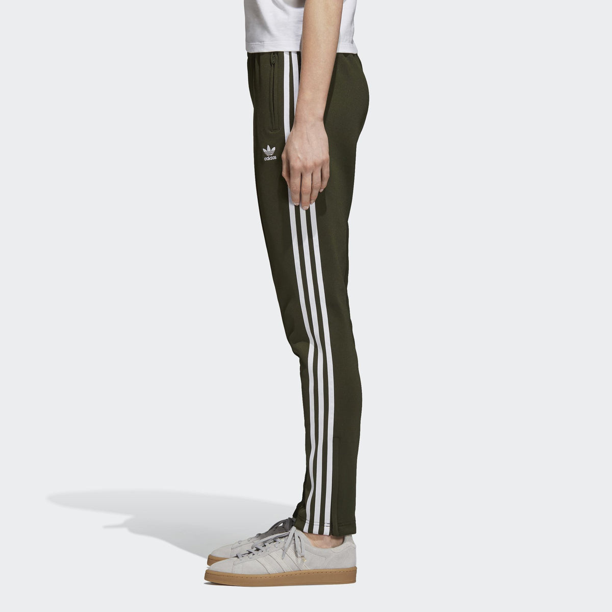Luipaard Nationaal volkslied Bemiddelen Adidas Originals Women's Superstar Track Suit Pants Black/White