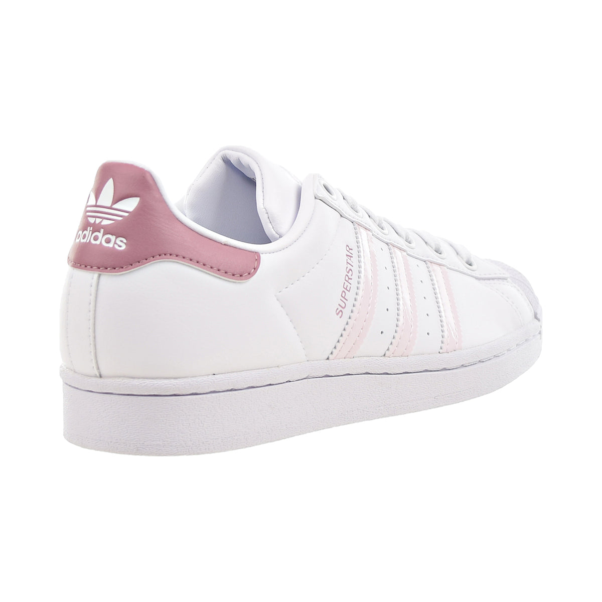 stopverf perzik winkelwagen Adidas Superstar J Big Kids' Shoes Cloud White-Almost Pink-Magic Mauve