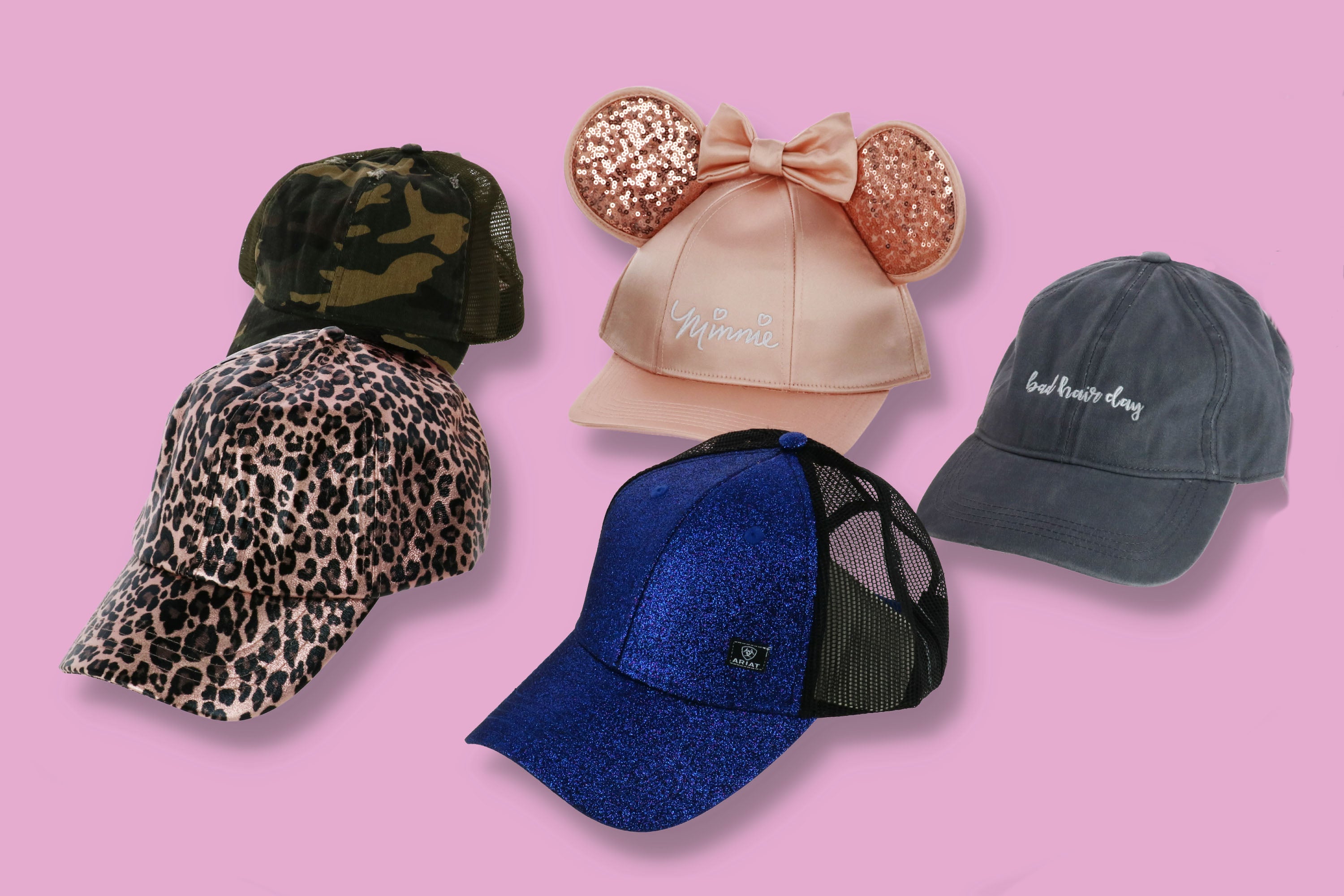 Cute and fun Baseball caps for women at BeltOutlet.com