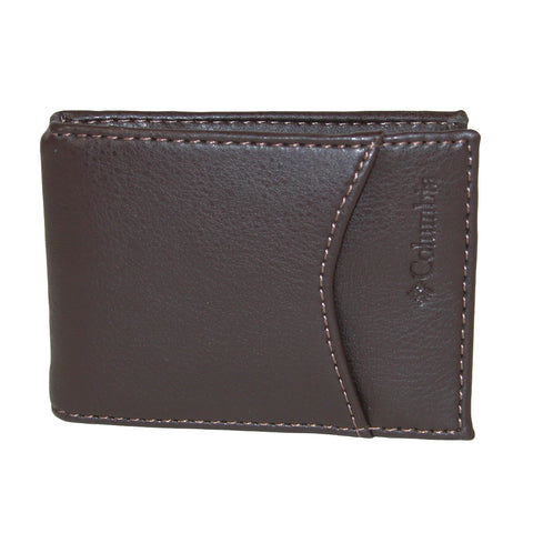 Columbia Men's RFID Protected Front Pocket Wallet With Money Clip