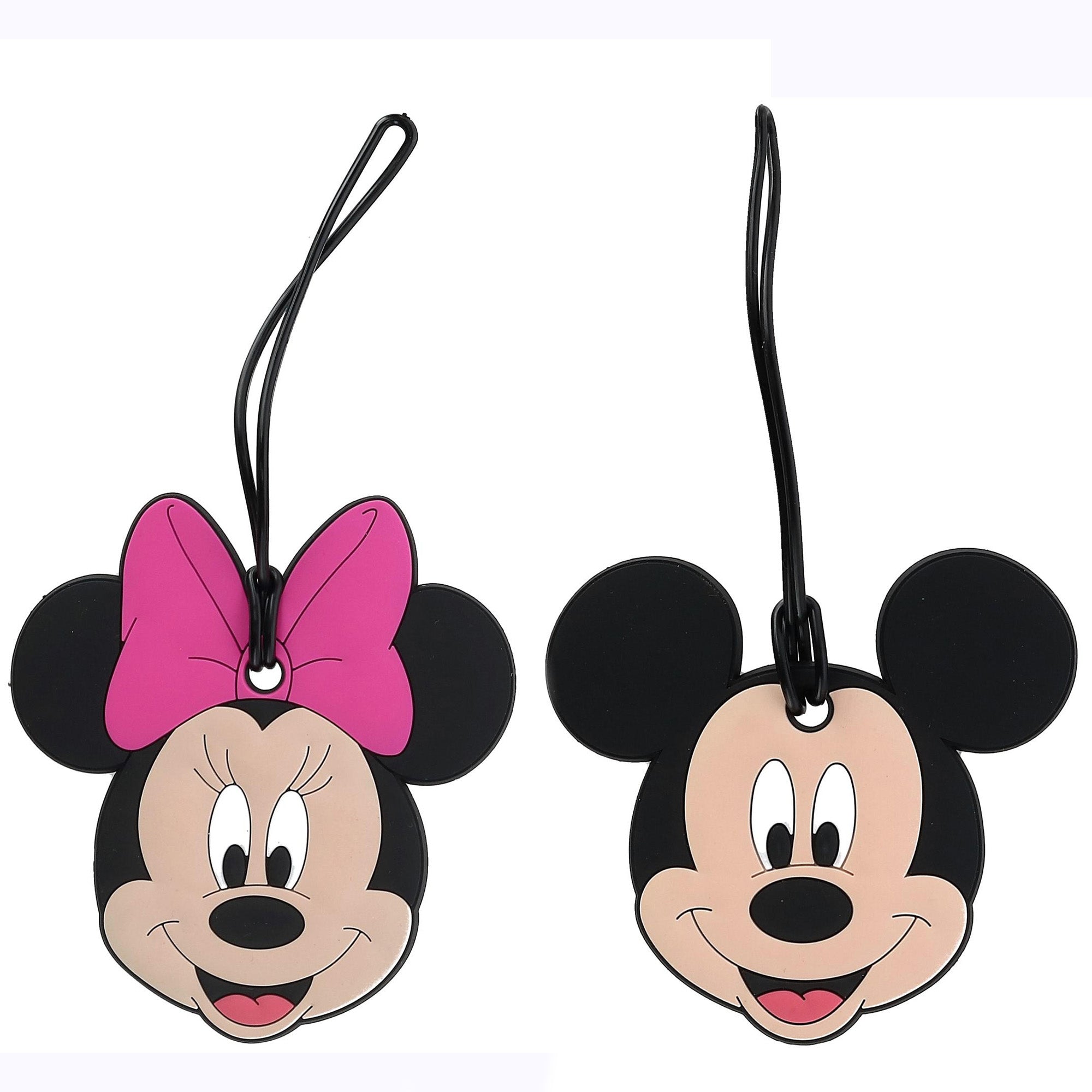 Mickey and Minnie Mouse Luggage Tags -BeltOutlet.com