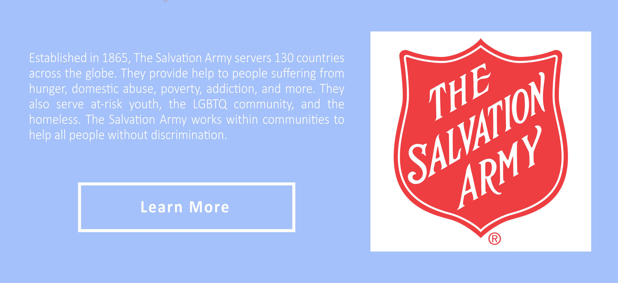 Salvation army logo and description