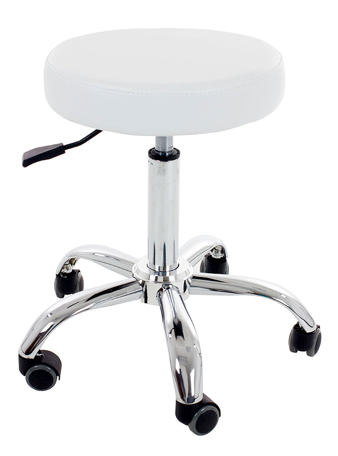 Hydraulic Beauty Salon Stool w/ Chrome Star Base