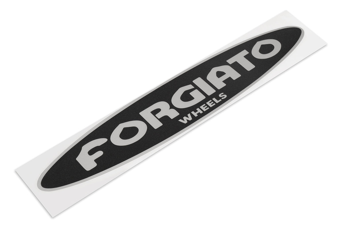 Forgiato Windshield Sticker about 23" wide – Forgiato Wheels