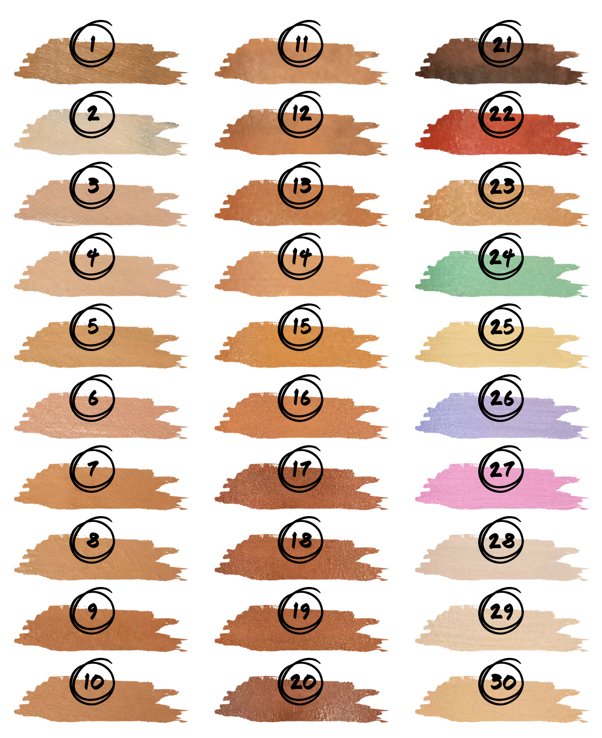 The Crayon Case - Highlighter Concealers