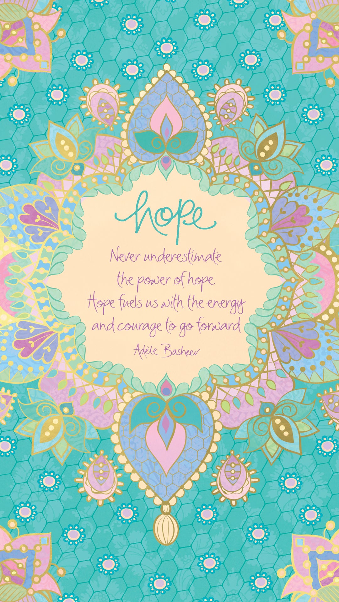 Intrinsic Hope Inspirational Quote By Adèle Basheer